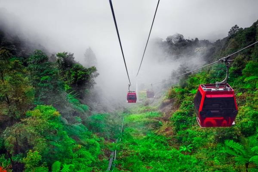 Kuala Lumpur Cable Car To Genting Highland