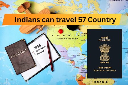 Where Indians can travel visa free 57 ?