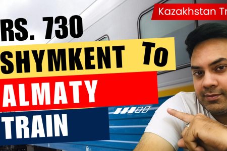 Rs.730 Shymkent to Almaty Train Ticket