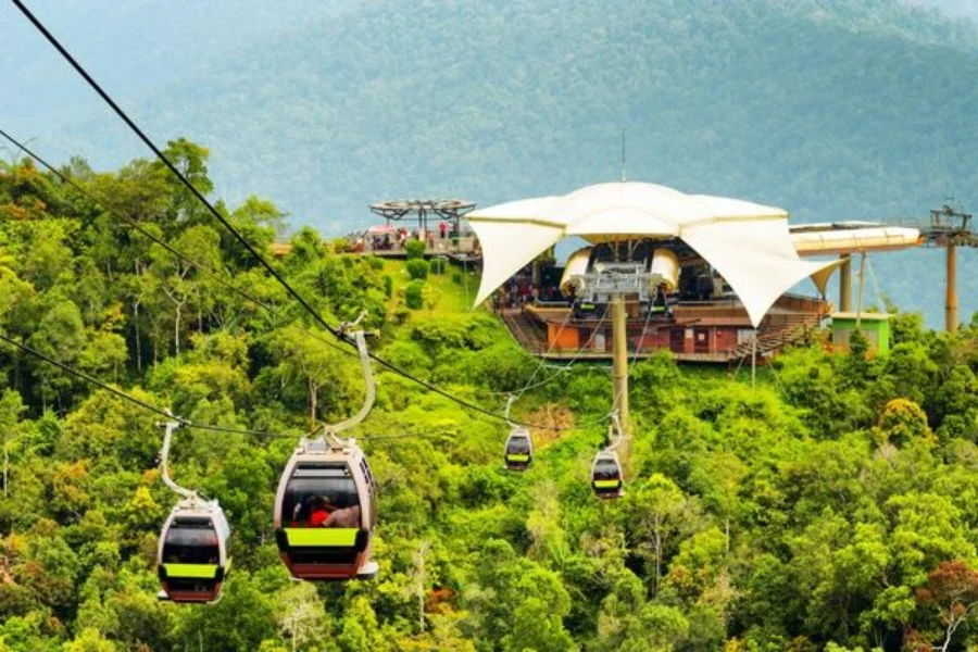 Langkawi Cable Car on Langkawi Island